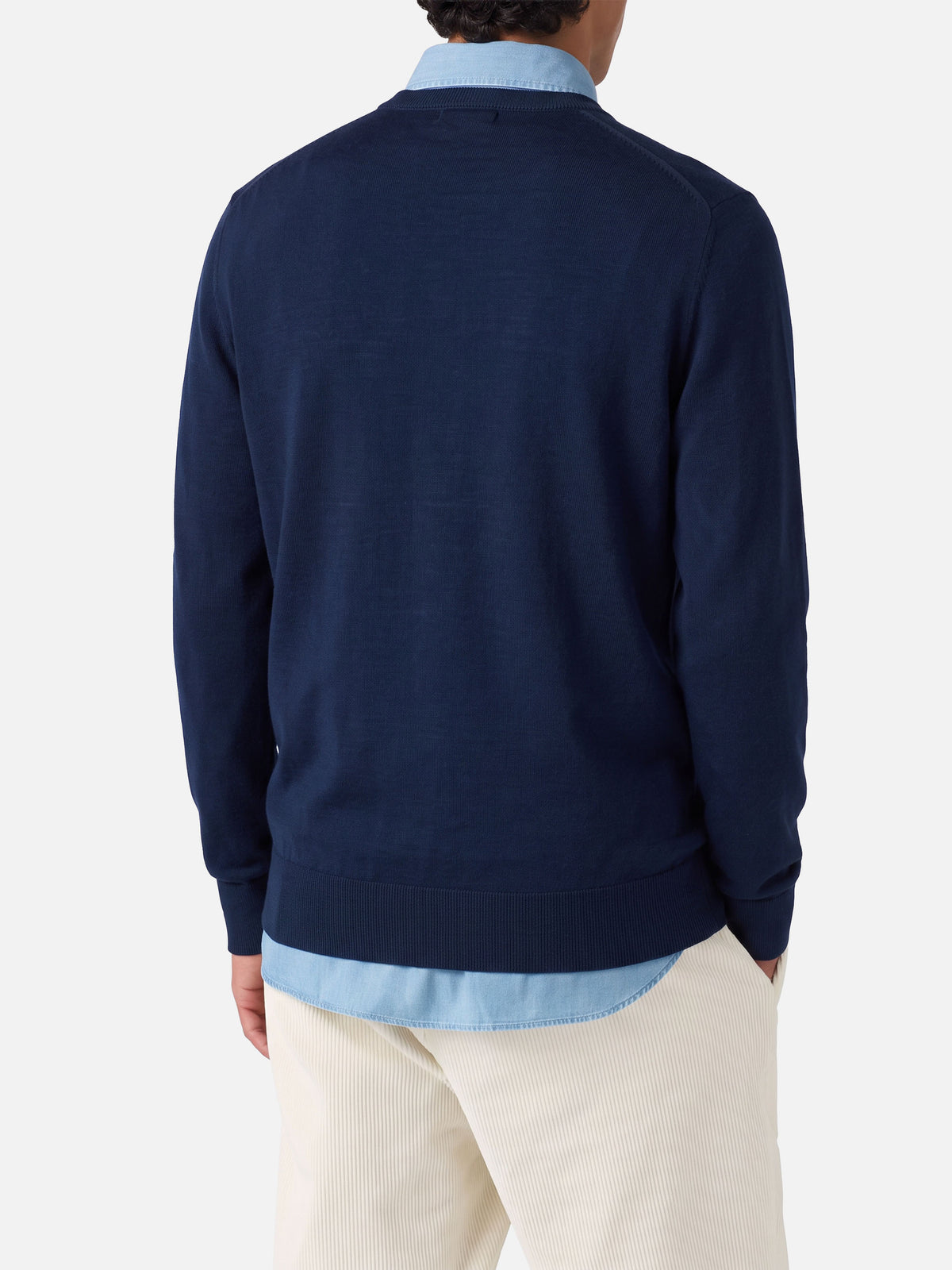 Suéter de cuello redondo Regent en 100% MERINO WOOL 