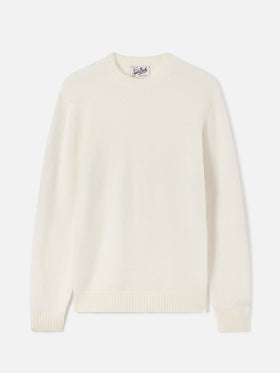 Off white Regent alpaca blend crewneck