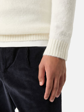 Off white Regent alpaca blend crewneck