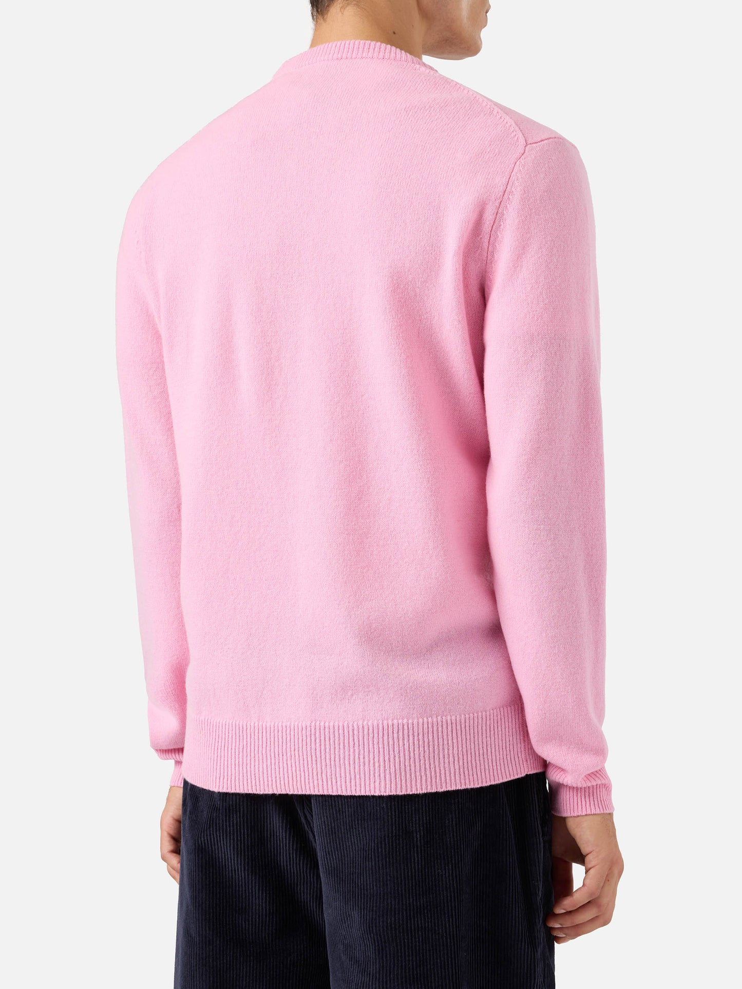 Maglione Regent in lambswool rosa