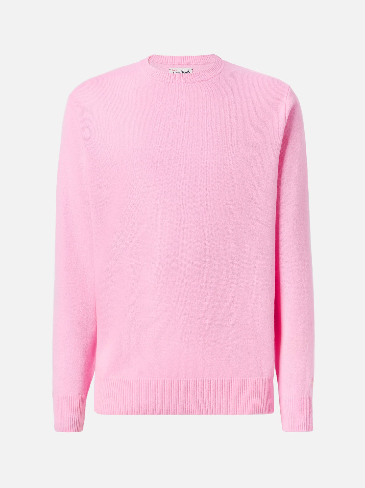 Maglione Regent in lambswool rosa