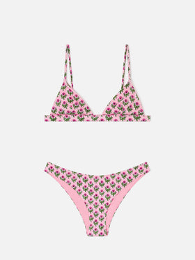 Bikini triangular floral Rylie Lido 