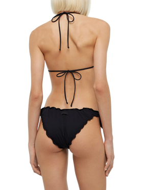 White black classic triangle bikini Sagittarius Moon - MC2 Saint Barth