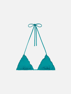 Sagittarius teal classic triangle top