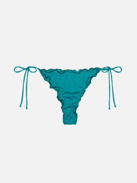Miami cheeky teal swim briefs
