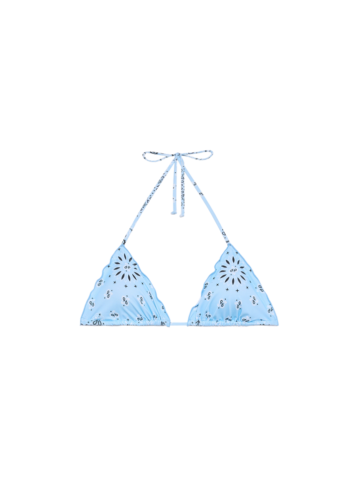 Schütze – Klassisches Triangel-Top mit Bandana-Print