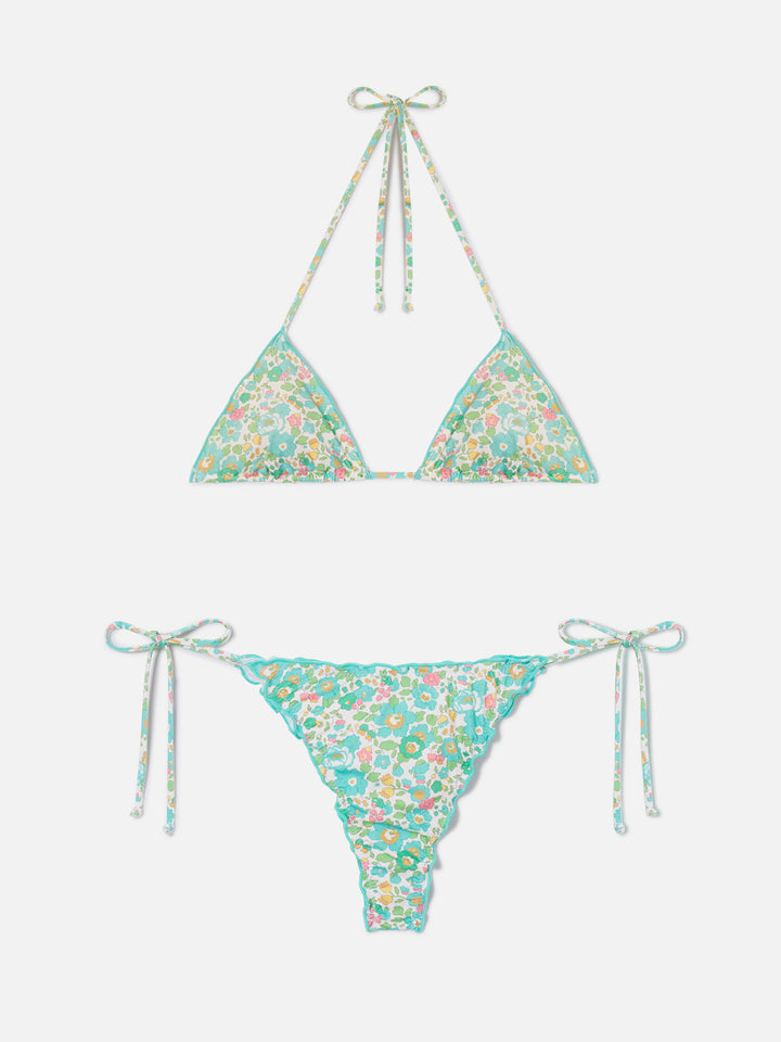 Sagittarius Miami Betsy Bikini mit floralem Triangel-Oberteil | Special Edition 