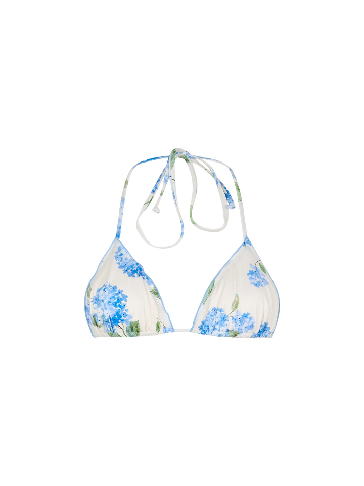 Woman flower classic triangle beach top Sagittarius - MC2 Saint Barth