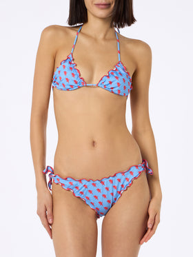 Woman Torino print triangle classic bikini Sarius | TORINO FC SPECIAL EDITION - MC2 Saint Barth