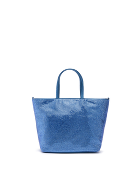 Strass Mini Bag with steel blue rhinestones - MC2 Saint Barth