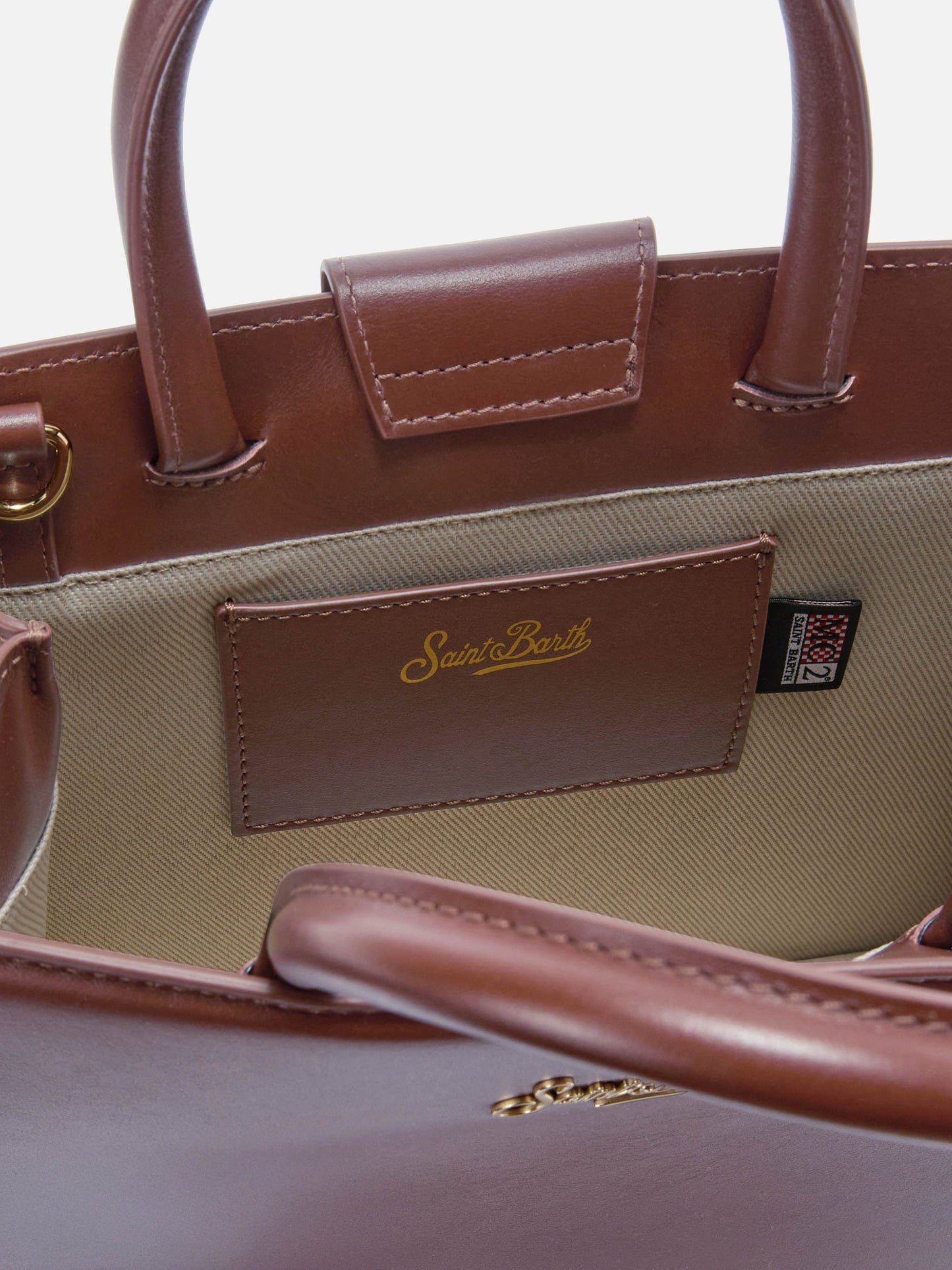 Shop Bag Midi brown leather bag