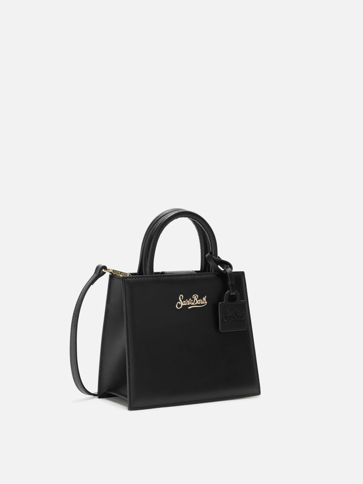 Shop Bag Mini Handbag in black leather