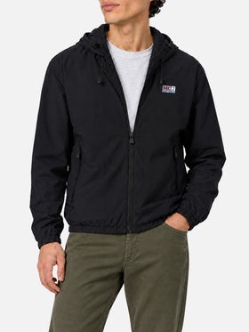Veste noire Sloop en tissu technique stretch 