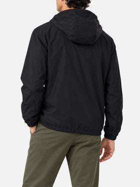 Veste noire Sloop en tissu technique stretch 