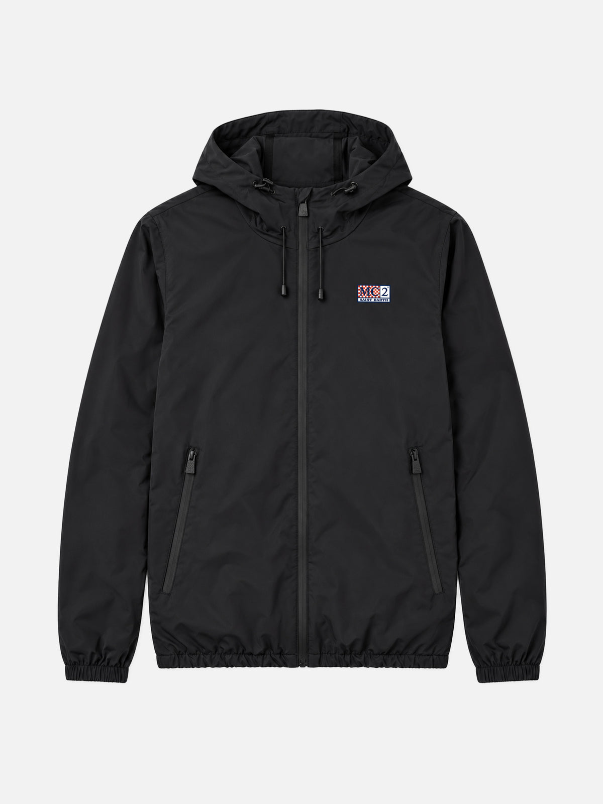 Veste noire Sloop en tissu technique stretch 