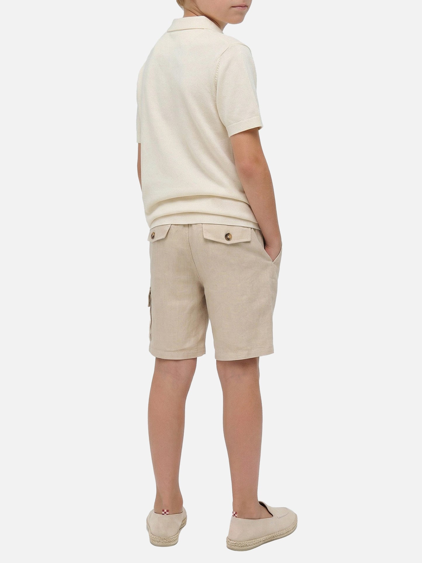 Polo Sloan Jr crème 