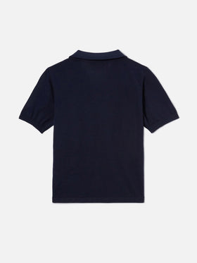 Polo blu navy Sloan Jr