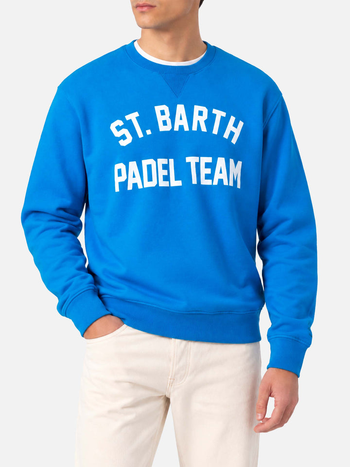 Sweatshirt aus Baumwolle mit St. Barth Padel Team-Print 