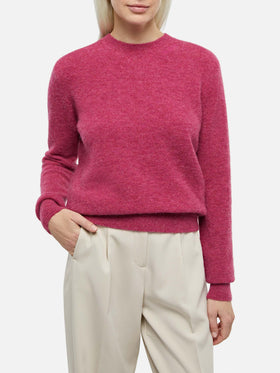 Woman peony stretch yarn sweater Sorbonne - MC2 Saint Barth