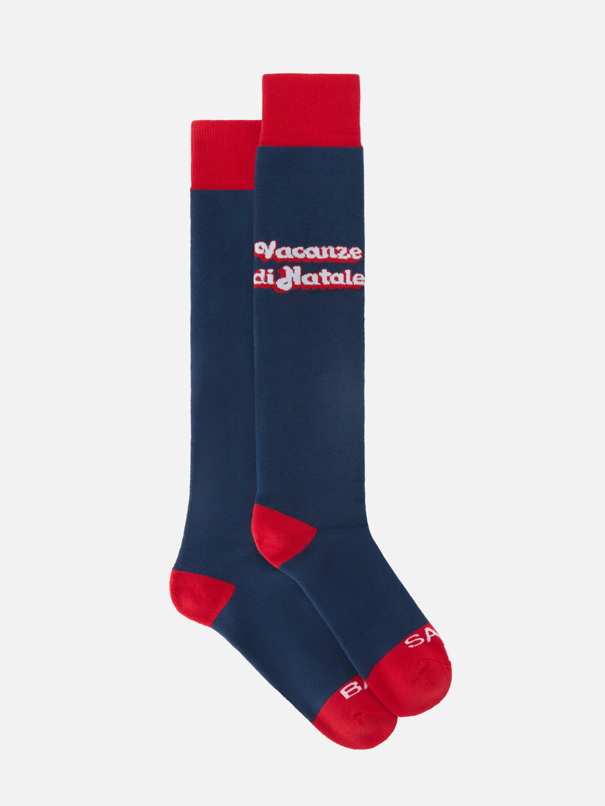 Navy blue technical socks with logo | Special edition
