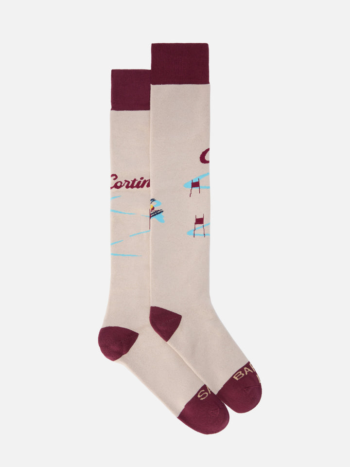 Calze Sox Tech in cotone con jacquard Cortina