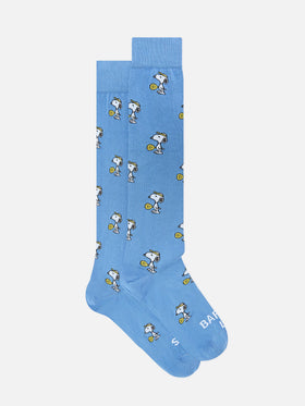Chaussettes légères blue avec jacquard Snoopy padel | Special edition 