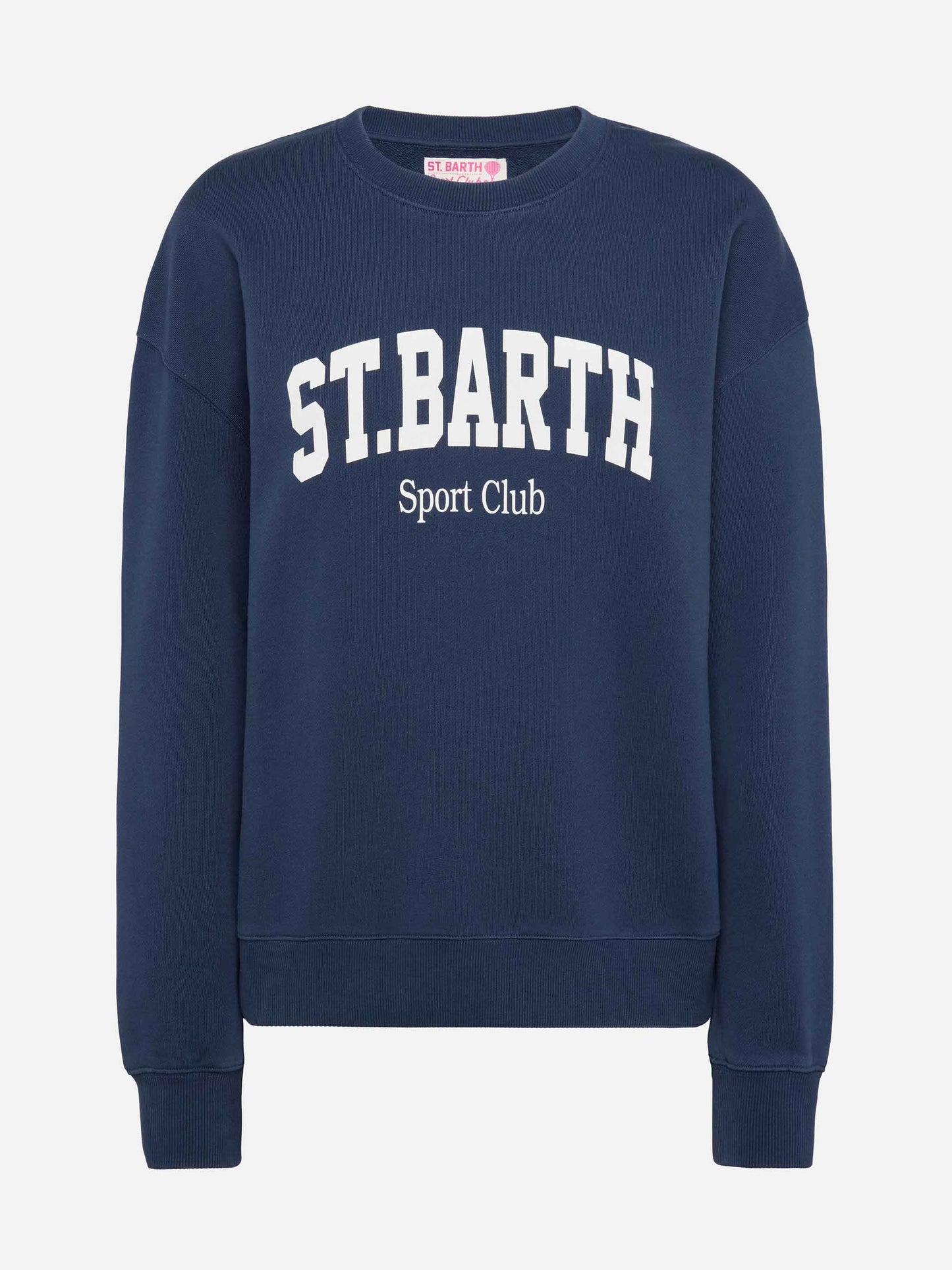 Stardust-Baumwoll-Sweatshirt mit St. Barth Sport Club-Print