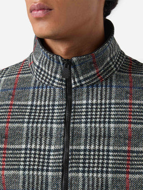 Mittelschwere Prince of Wales Bomberjacke Traveler