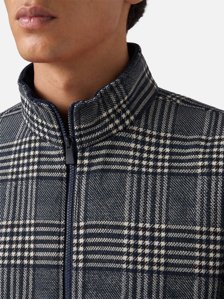 Traveler-Bomberjacke in Prince of Wales 