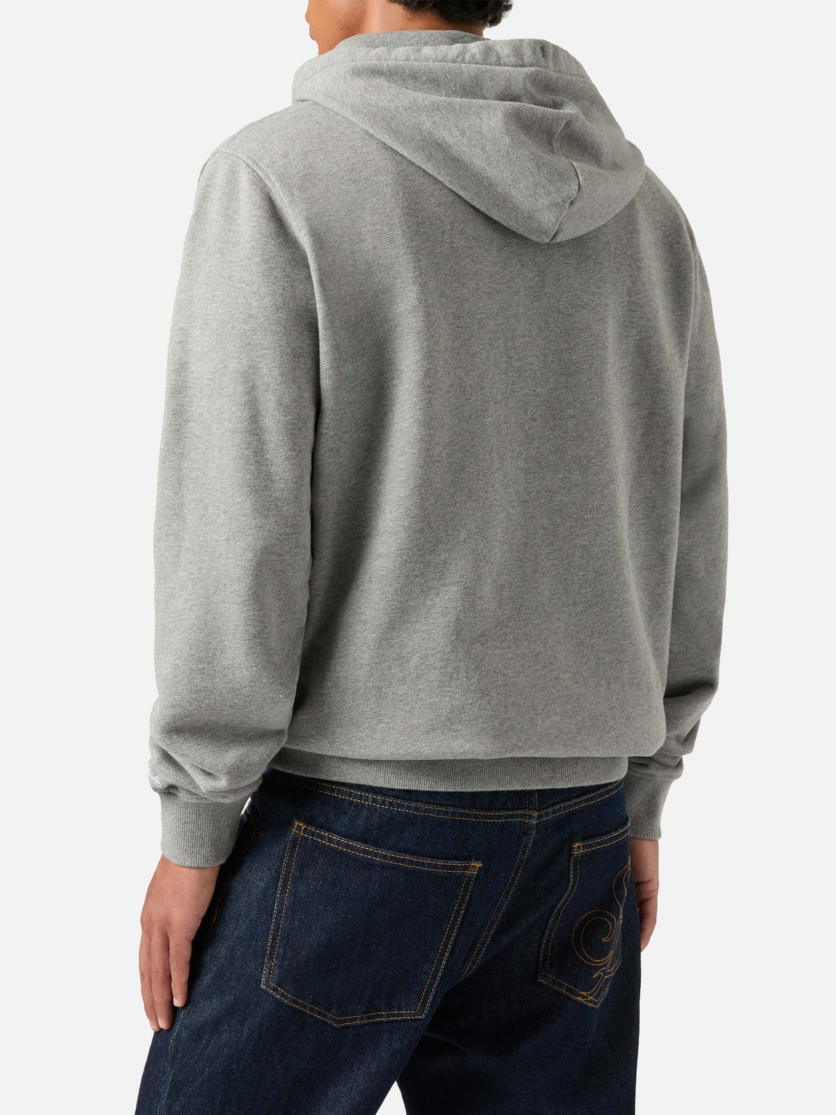 Sudadera con capucha Tribeca de algodón gris con estampado de Snoopy | Special edition 