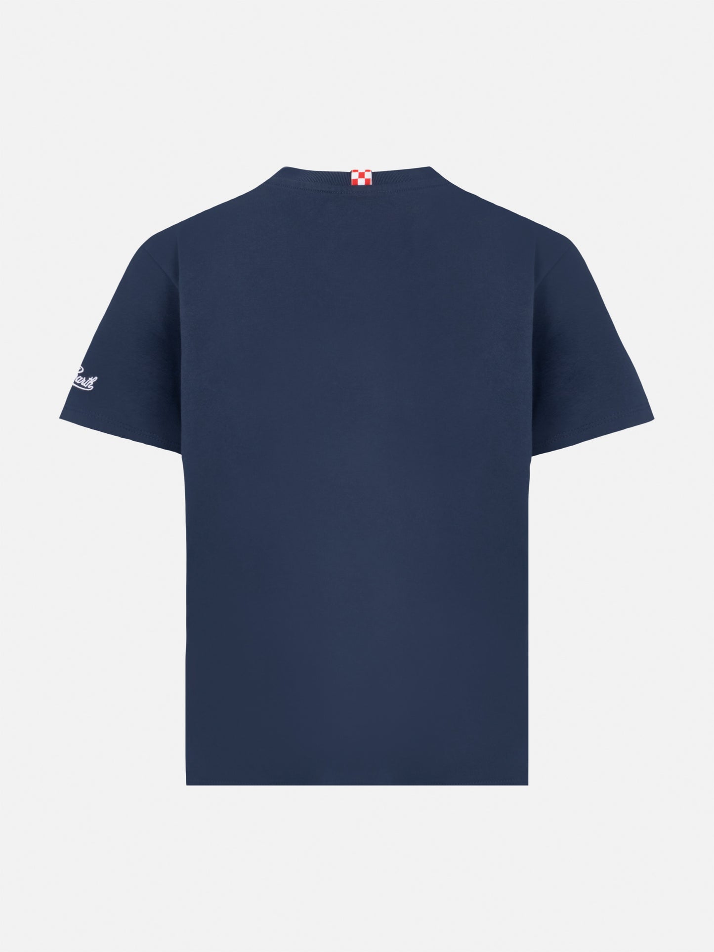 Cotton t-shirt with St. Barth Bad Boy print - MC2 Saint Barth