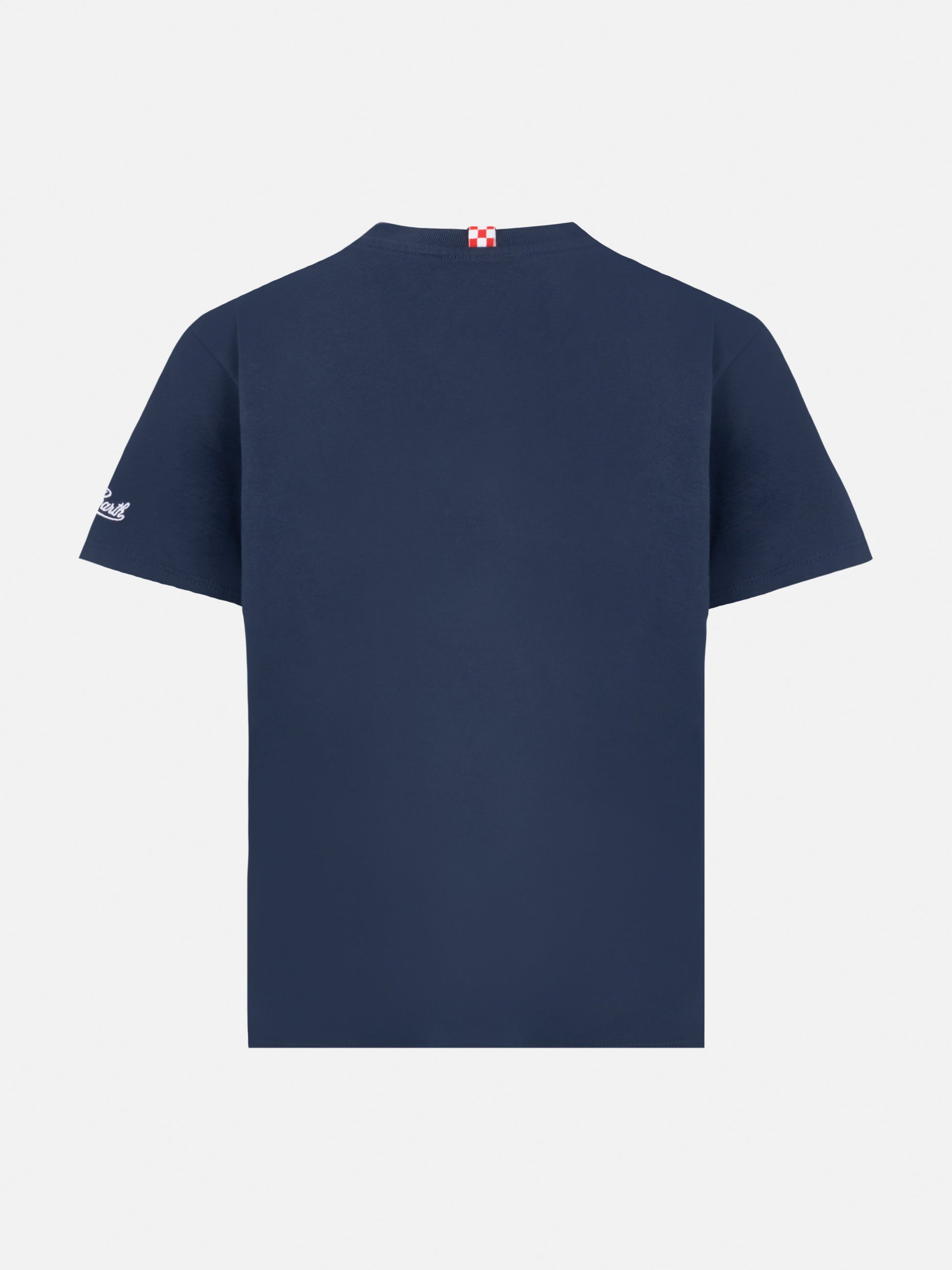 Cotton t-shirt with St. Barth Bad Boy print - MC2 Saint Barth
