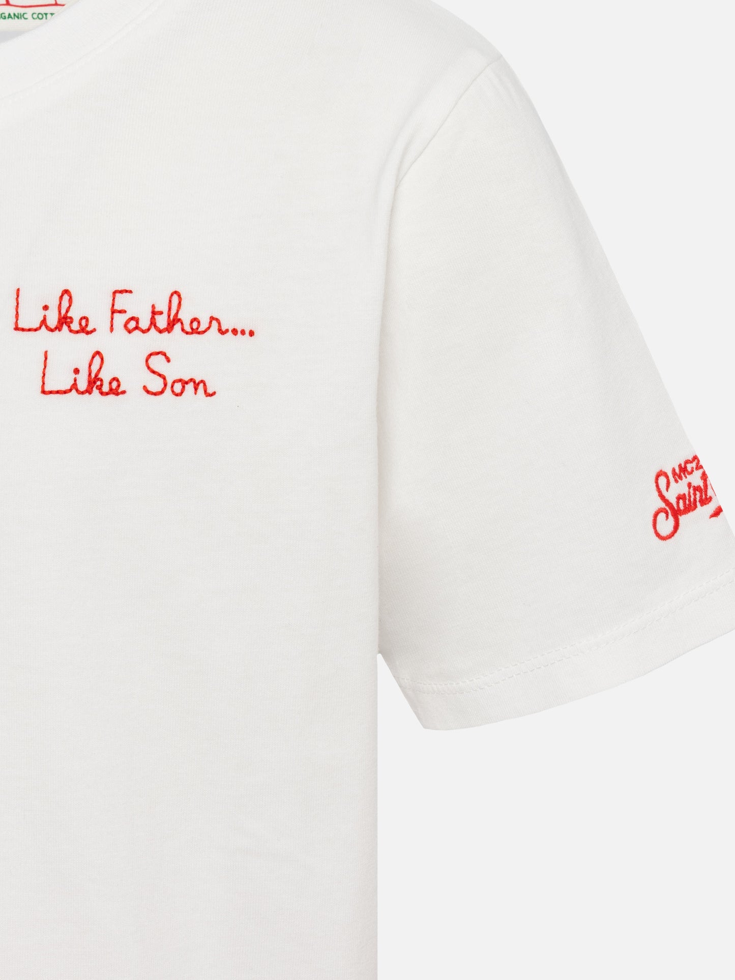 Boy cotton t-shirt with Bart and Homer print and embroidery | THE SIMPSON SPECIAL EDITION - MC2 Saint Barth