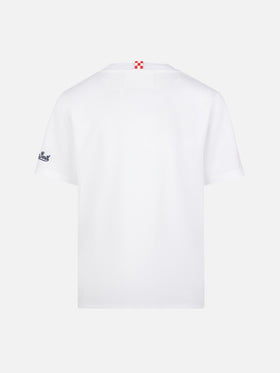 Cotton t-shirt with Marvel heroes print | MARVEL SPECIAL EDITION - MC2 Saint Barth