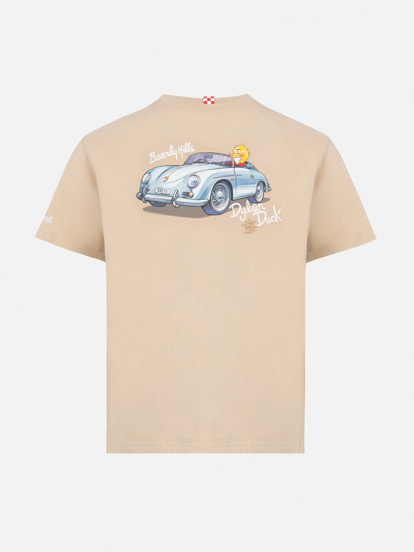 Cotton t-shirt with Cryptopuppets car print CRYPTOPUPPETS SPECIAL EDITION - MC2 Saint Barth