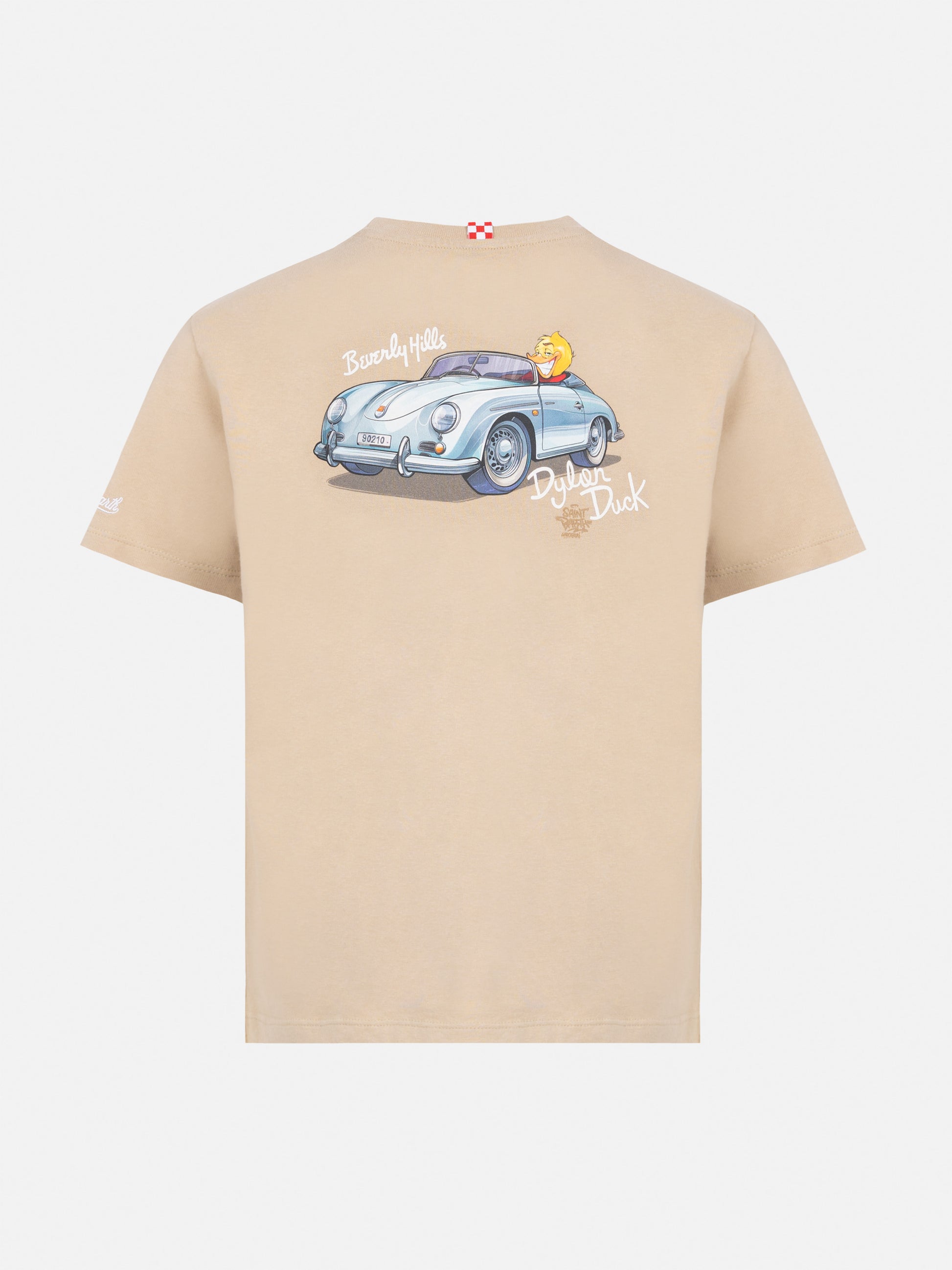 Cotton t-shirt with Cryptopuppets car print CRYPTOPUPPETS SPECIAL EDITION - MC2 Saint Barth