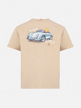 Cotton t-shirt with Cryptopuppets car print CRYPTOPUPPETS SPECIAL EDITION - MC2 Saint Barth