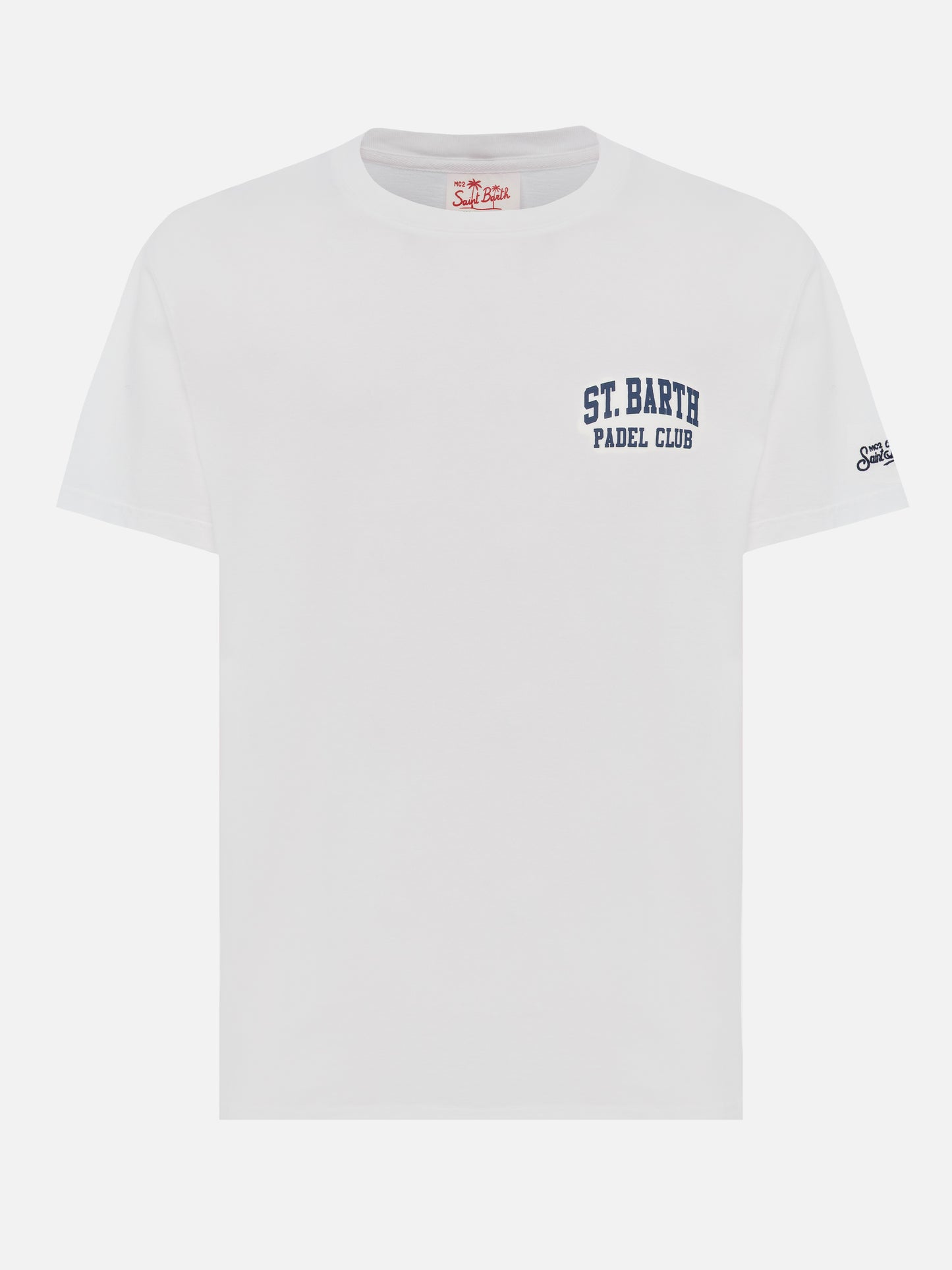 Cotton T-shirt with Snoopy padel club print | SNOOPY PEANUTS® SPECIAL EDITION - MC2 Saint Barth