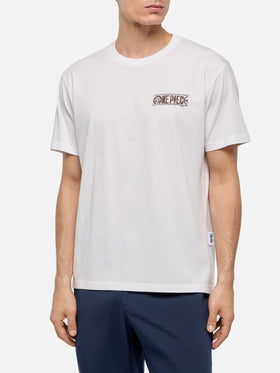 Cotton T-shirt with One Piece print | ONE PIECE SPECIAL EDITION - MC2 Saint Barth