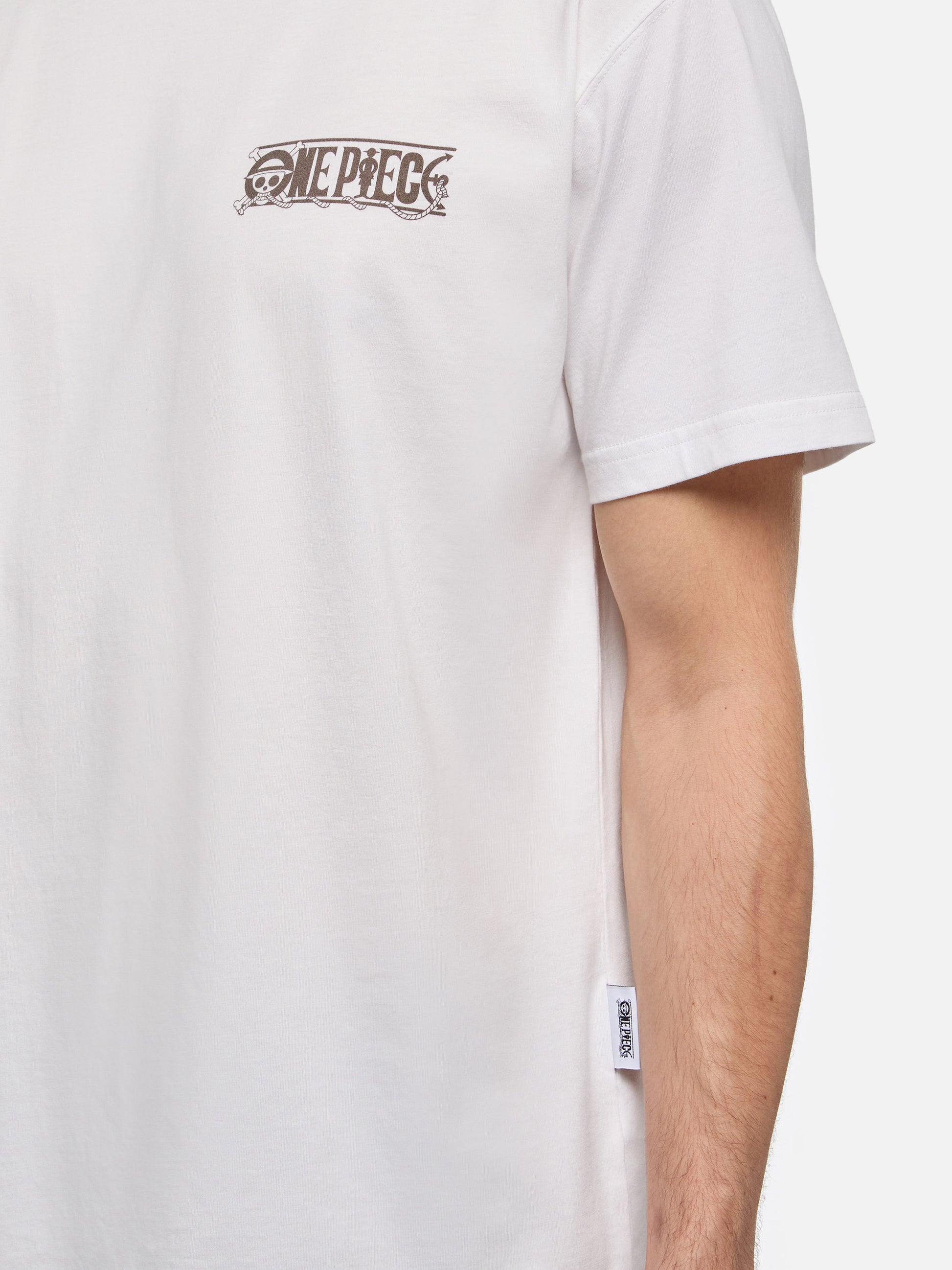 Cotton T-shirt with One Piece print | ONE PIECE SPECIAL EDITION - MC2 Saint Barth