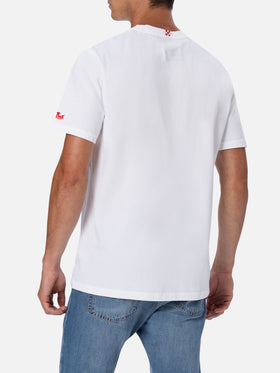 Man cotton t-shirt with Coke logo placed print | THE COCA COLA COMPANY SPECIAL EDITION