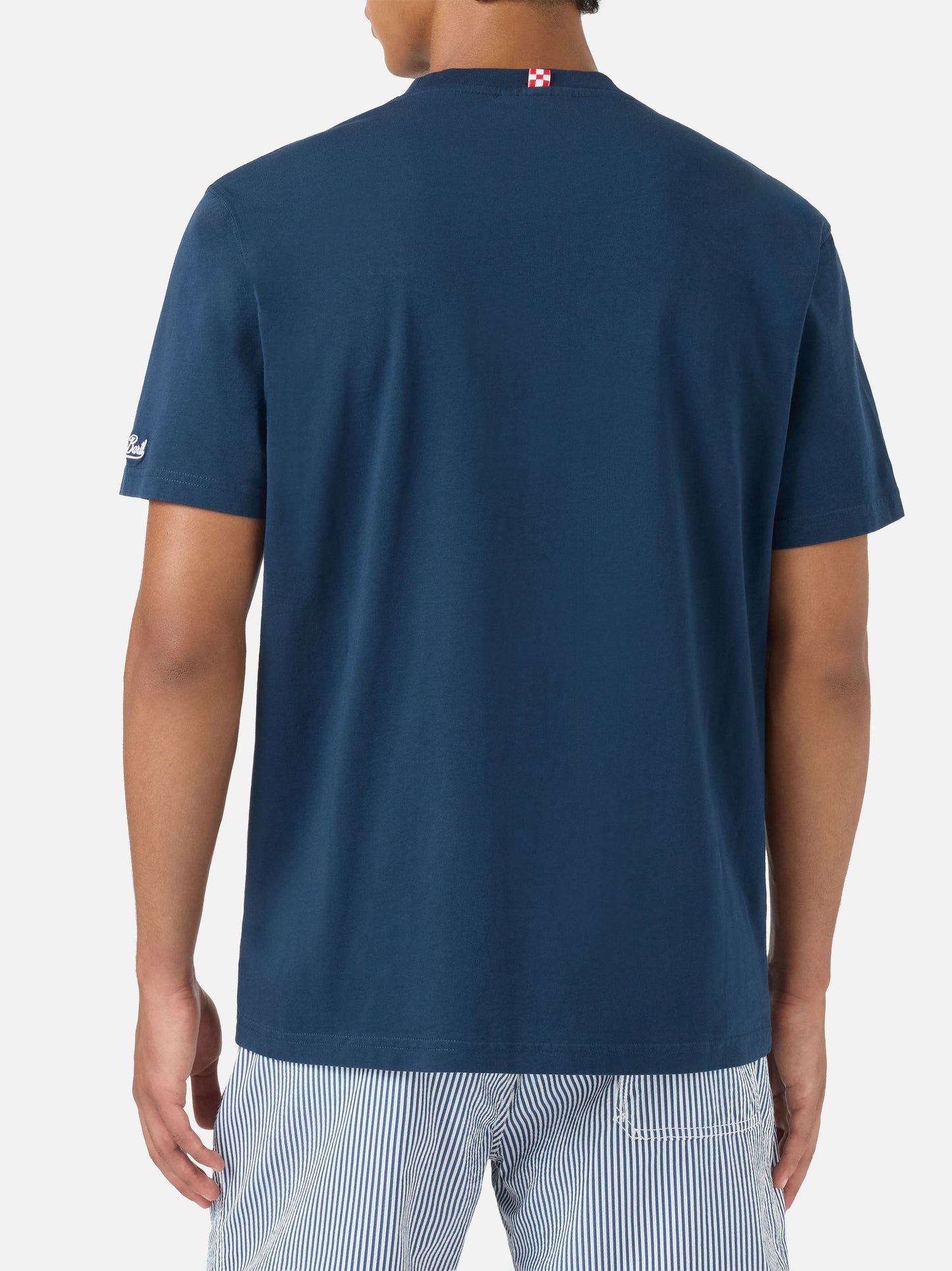 T-shirt in cotone con stampa e ricamo Pantera Rosa | THE PINK PANTHER SPECIAL EDITION