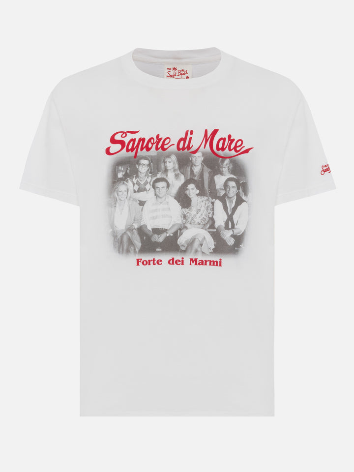 Cotton T-shirt with Forte dei Marmi 83 print | SAPORE DI MARE SPECIAL EDITION - MC2 Saint Barth