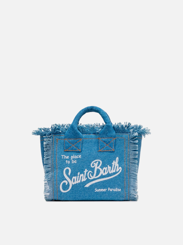 Denim Mini Vanity bag