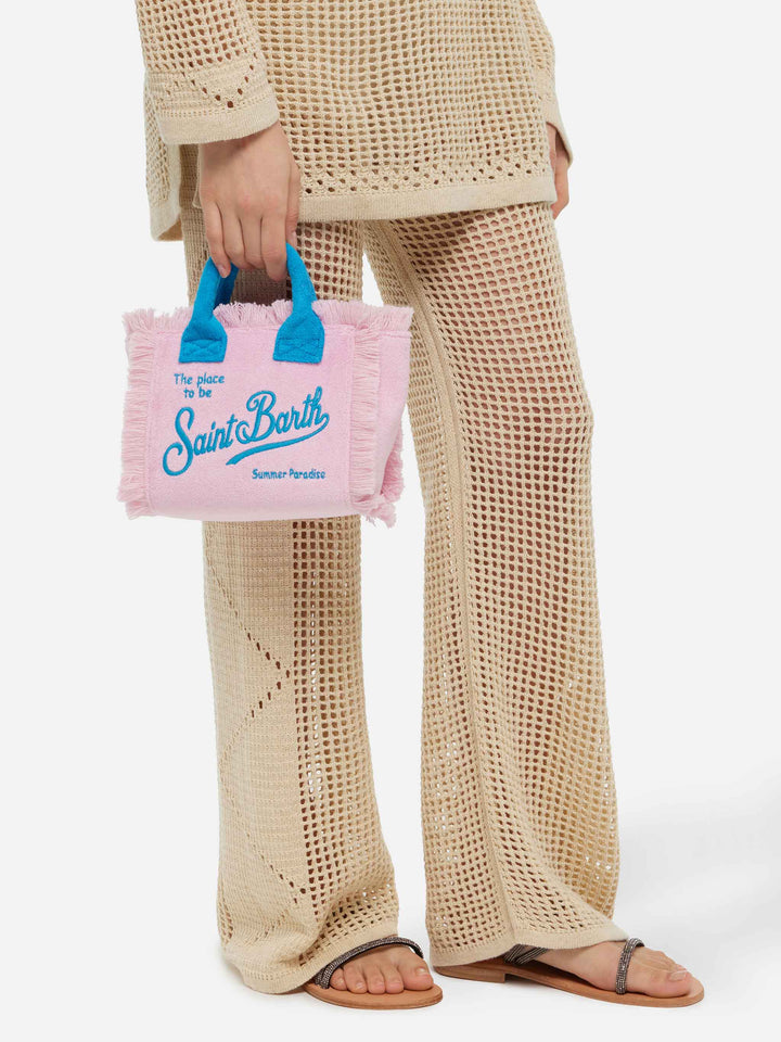 Pink Mini Vanity Sponge Bag - MC2 Saint Barth