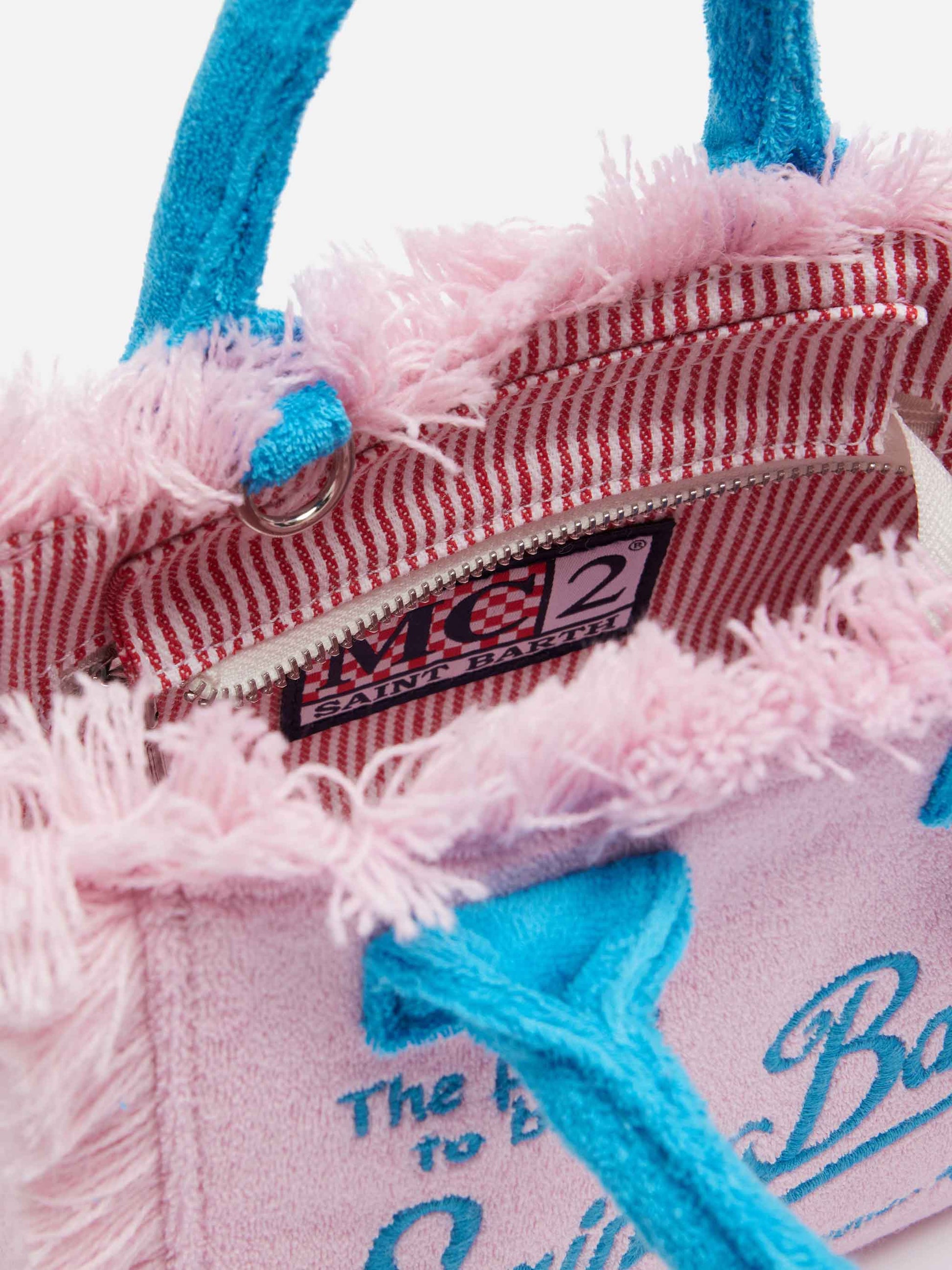Pink Mini Vanity Sponge Bag - MC2 Saint Barth