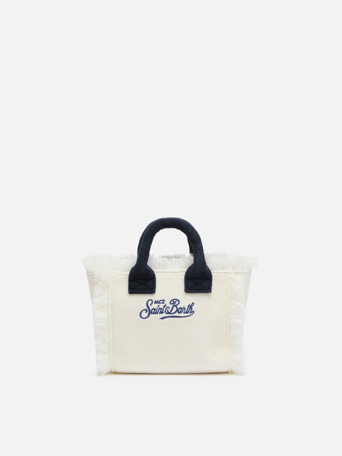 White Mini Vanity Sponge Bag - MC2 Saint Barth