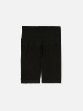 Leggings corti sportivi Vega in tessuto tecnico nero