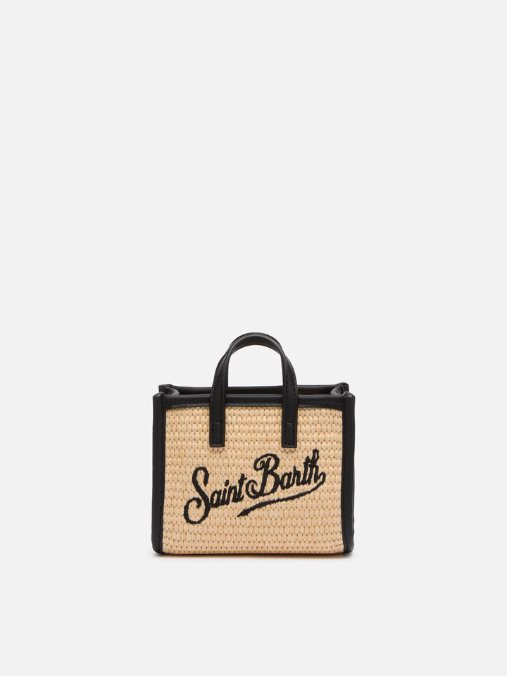Beige Vivian Micro Straw handbag - MC2 Saint Barth