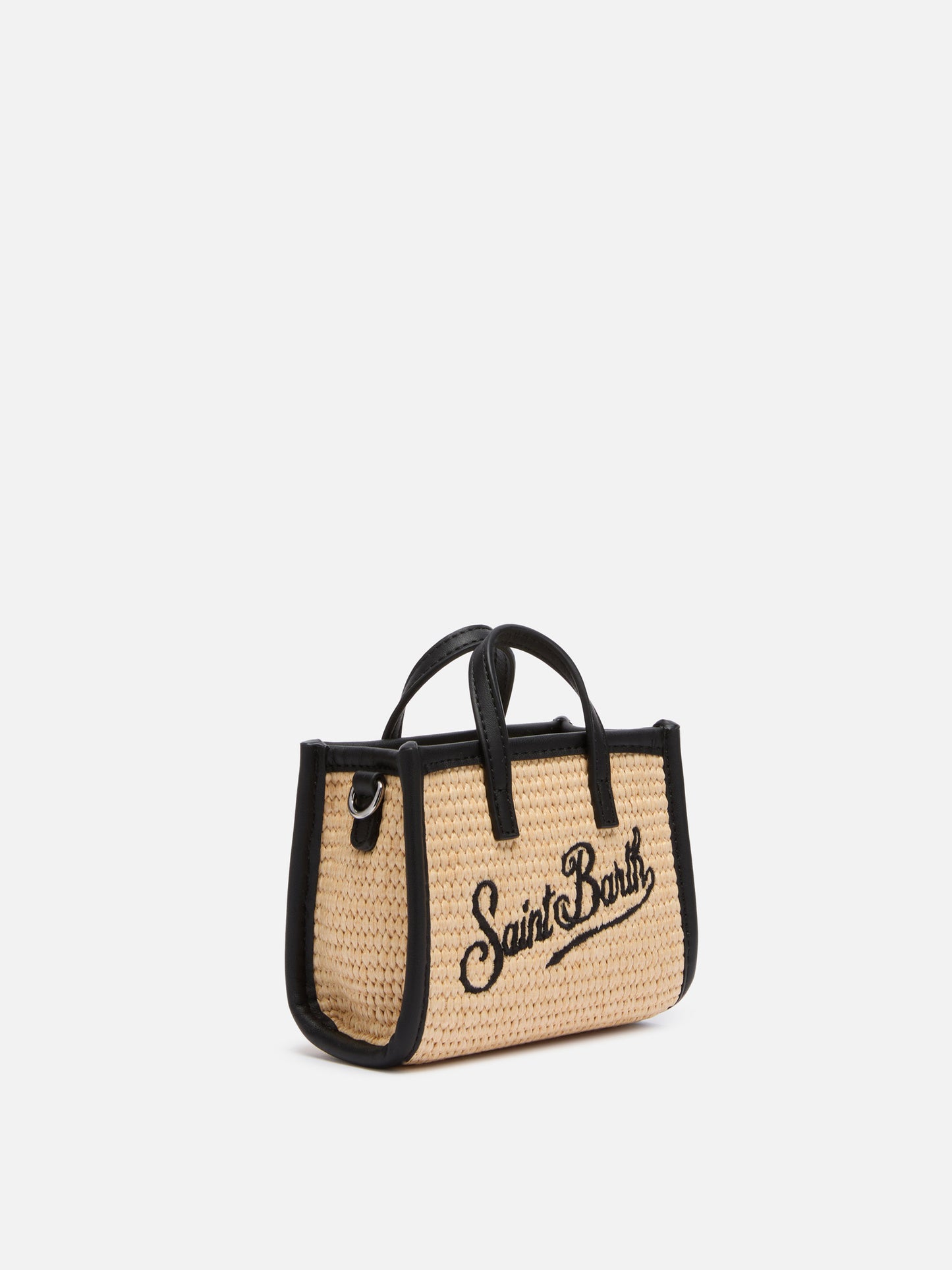 Beige Vivian Micro Straw handbag - MC2 Saint Barth